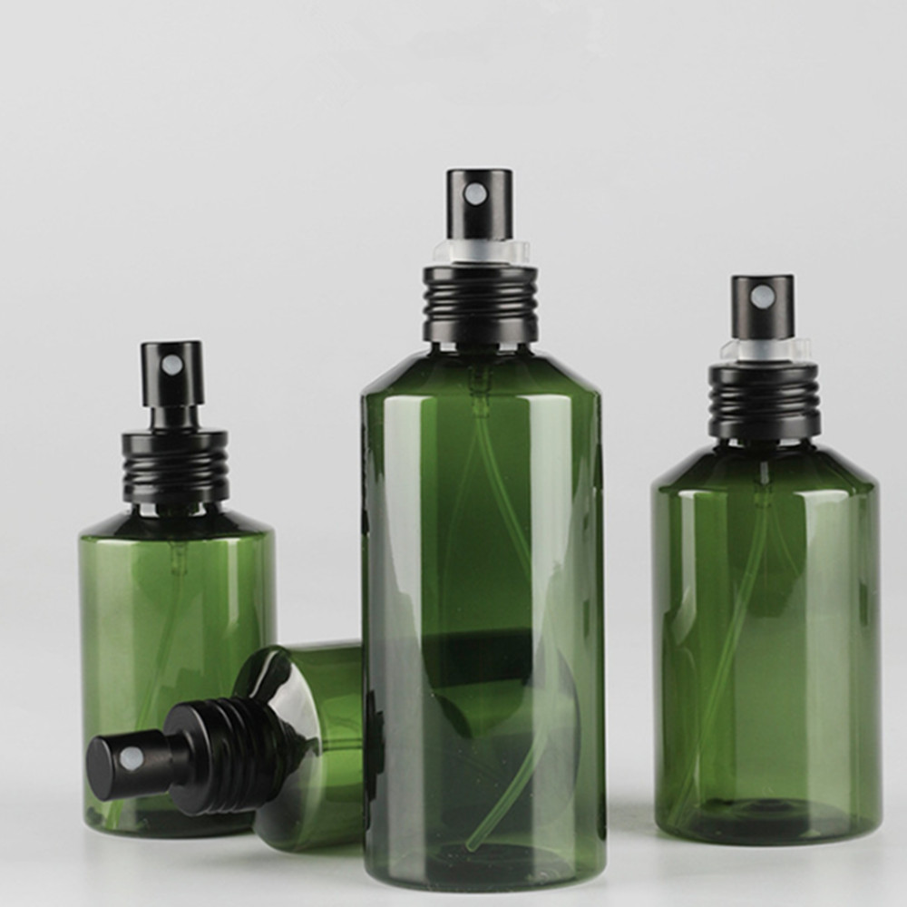 Perfume Fragrance Gallon - Botol semprot plastik hijau portabel, wadah