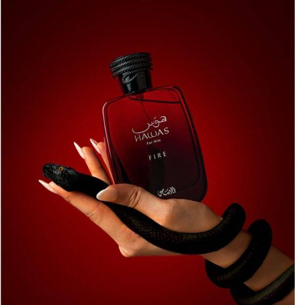 Fragrance Long Lasting Perfume - Parfum Pria Mewah Rasasi Hawas Fire