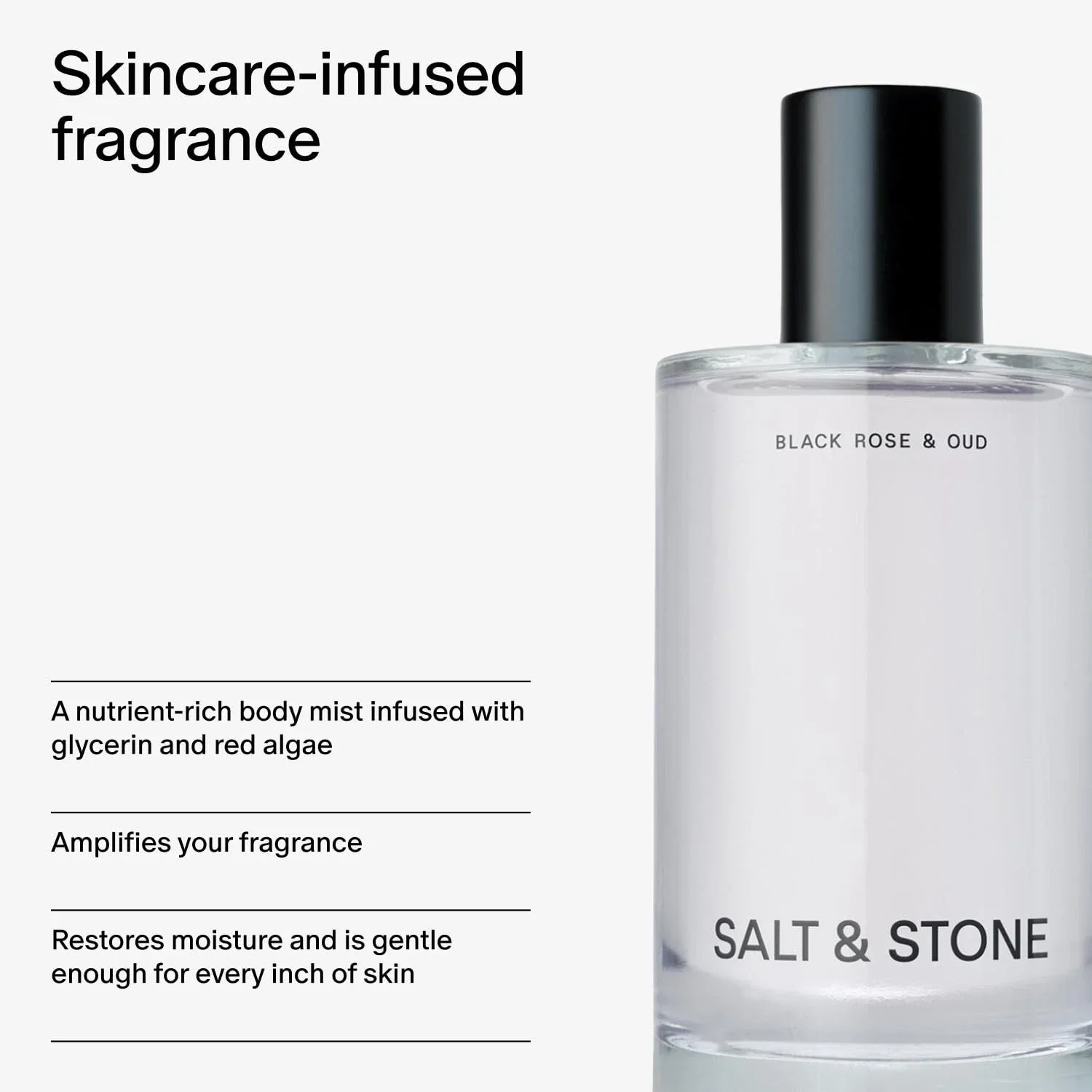 SALT & STONE Black Rose & Oud  - Fragrance Long Lasting Perfume ulasan dan harga