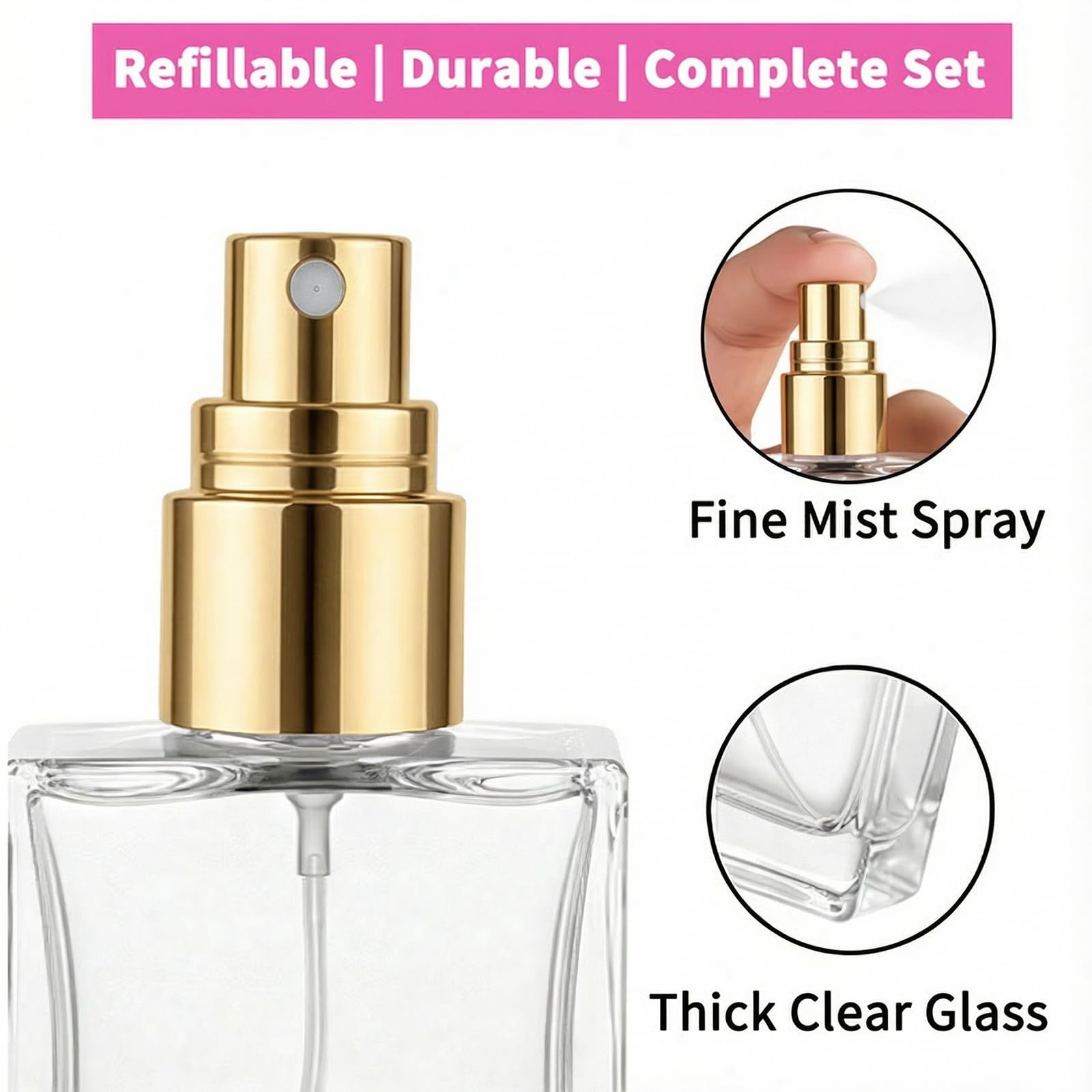 Botol semprot parfum kaca beni - Perfume Fragrance Gallon ulasan dan harga